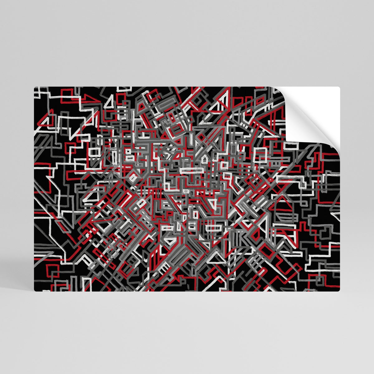 BROKEN LINES Αυτοκόλλητη Αφίσα οριζόντια