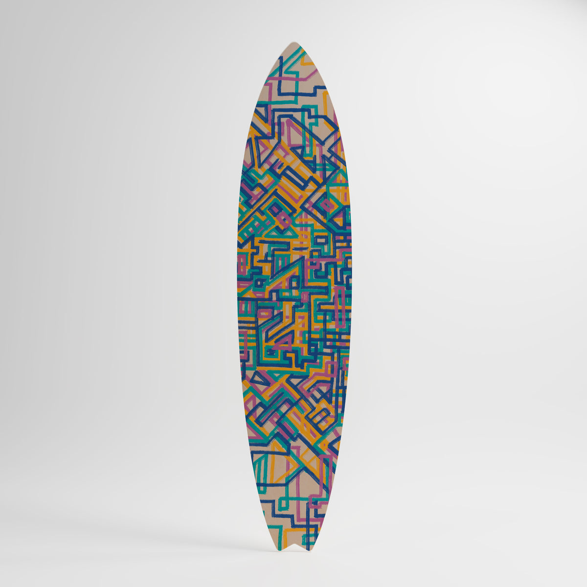 MEMORIES MAP Διακοσμητική σανίδα Surf