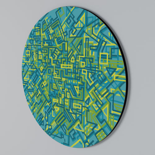 NOSTALGIC MEMORIES Round Wall Art