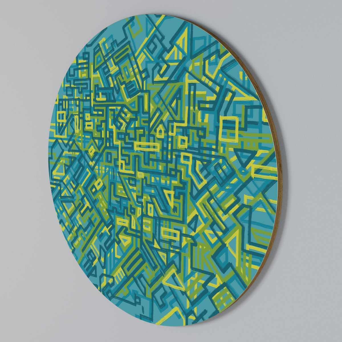 NOSTALGIC MEMORIES Round Wall Art