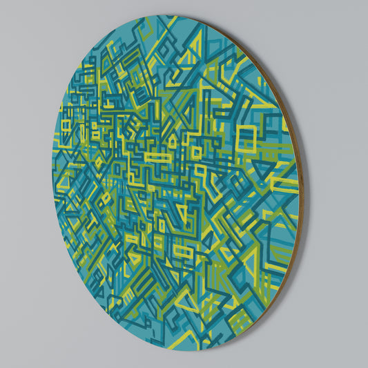 NOSTALGIC MEMORIES Round Wall Art