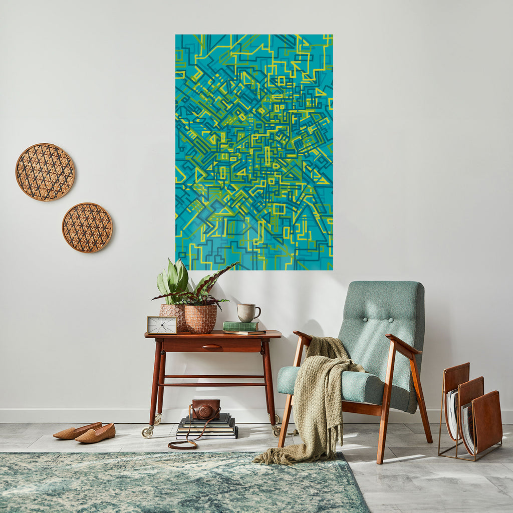 NOSTALGIC MEMORIES Peel and Stick Vertical Poster