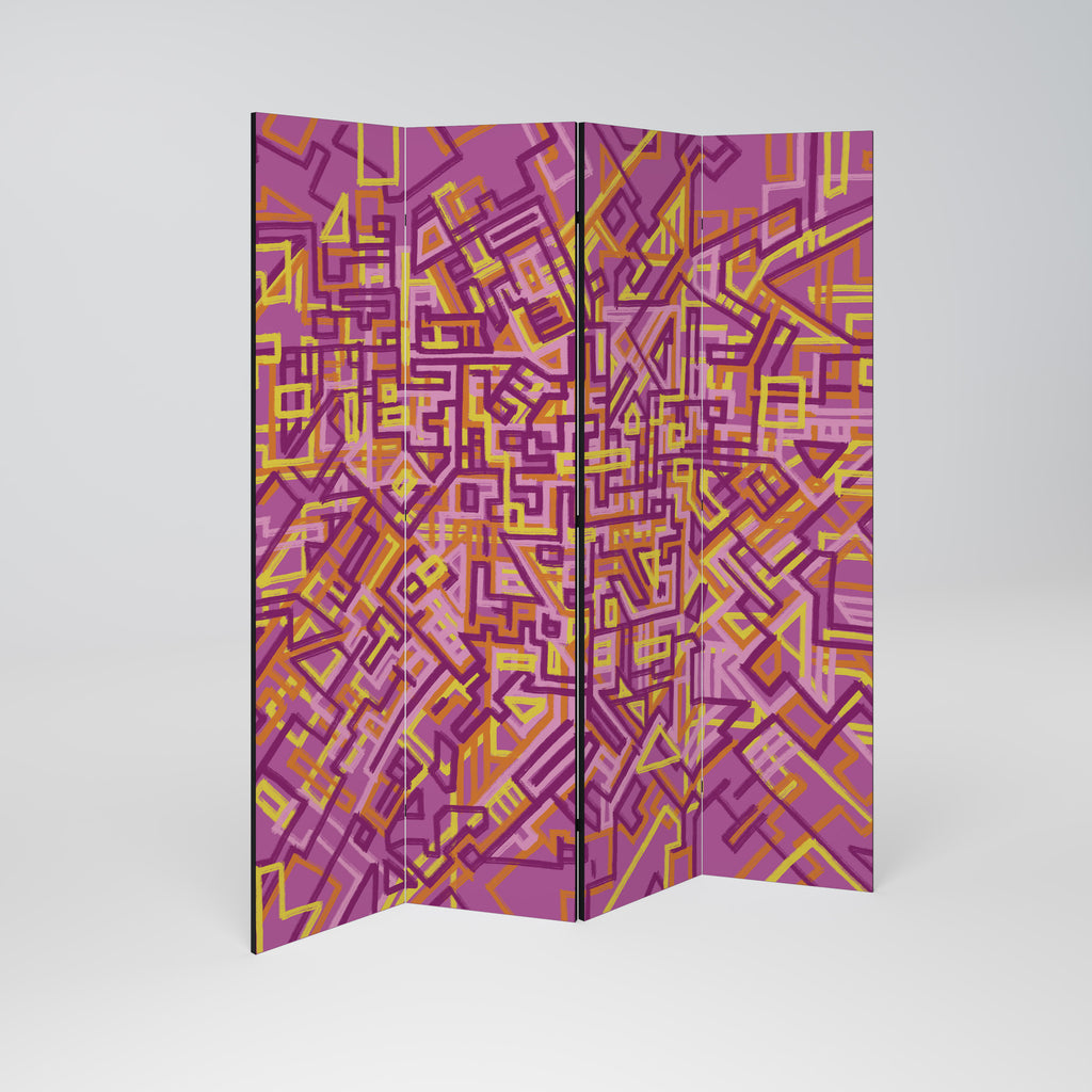 LOVELY MEMORIES Παραβάν με 4 πάνελ