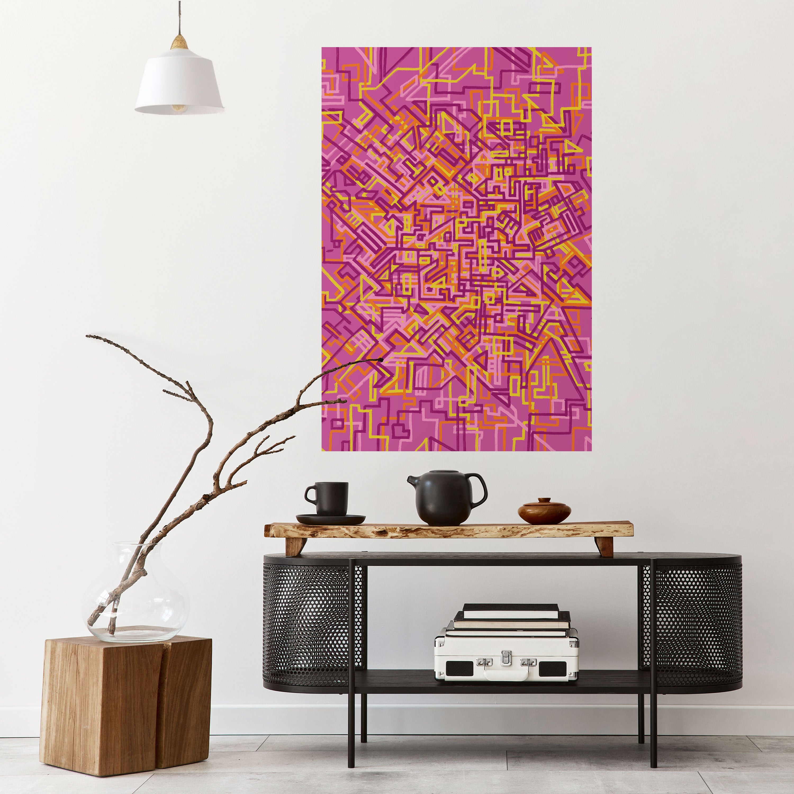 LOVELY MEMORIES Peel and Stick Vertical Poster