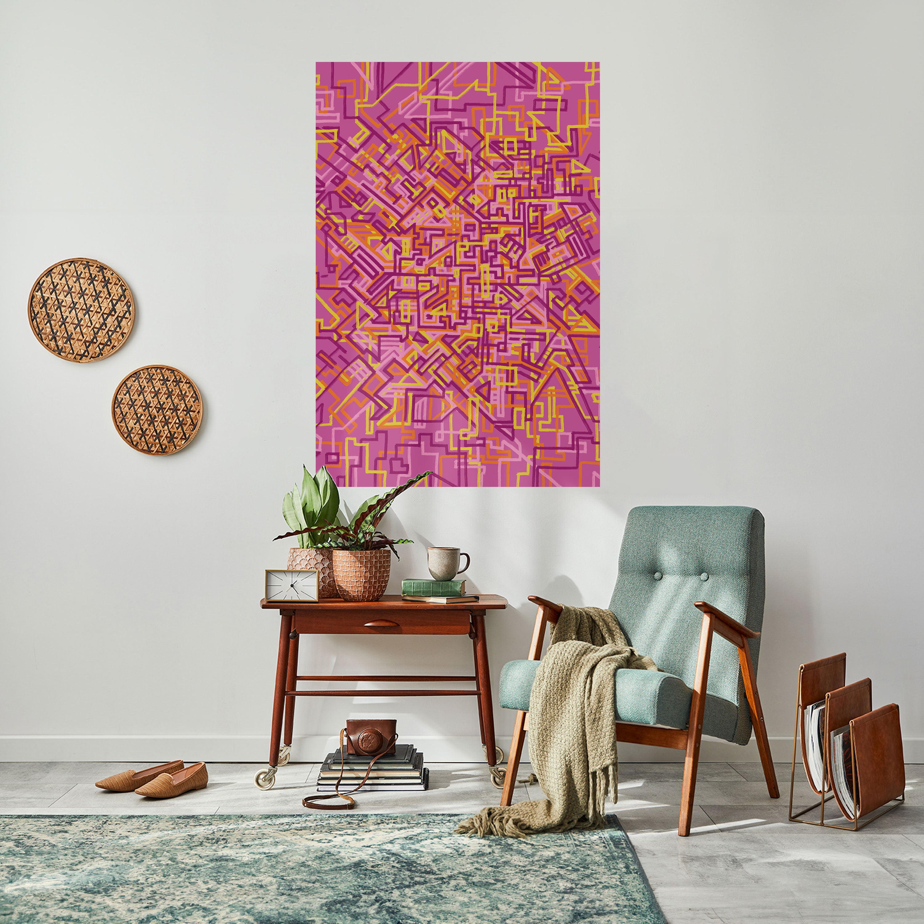 LOVELY MEMORIES Peel and Stick Vertical Poster