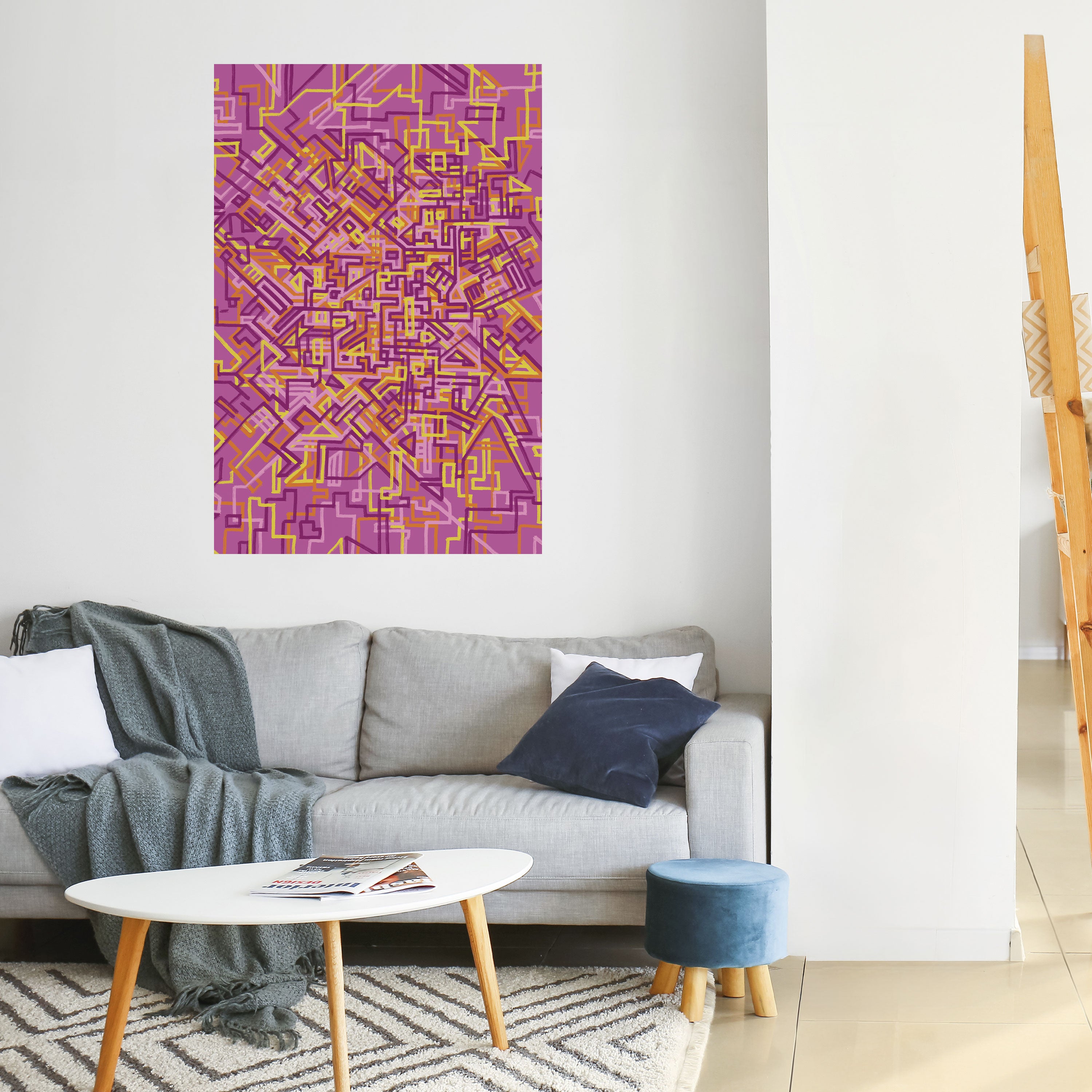 LOVELY MEMORIES Peel and Stick Vertical Poster