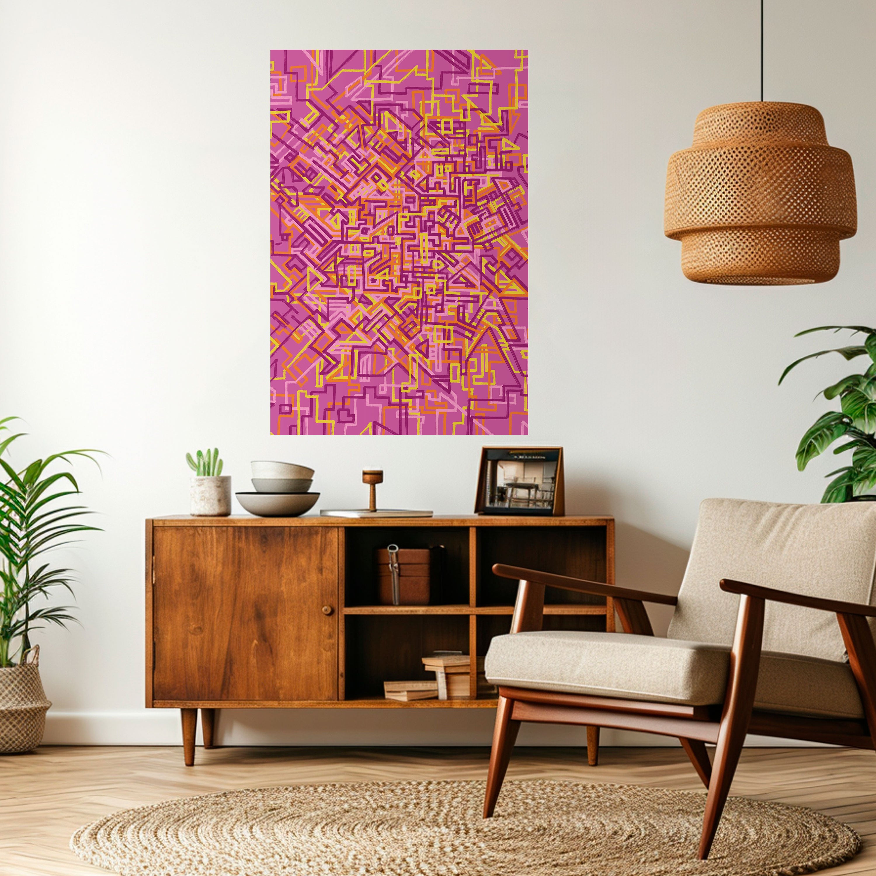 LOVELY MEMORIES Peel and Stick Vertical Poster