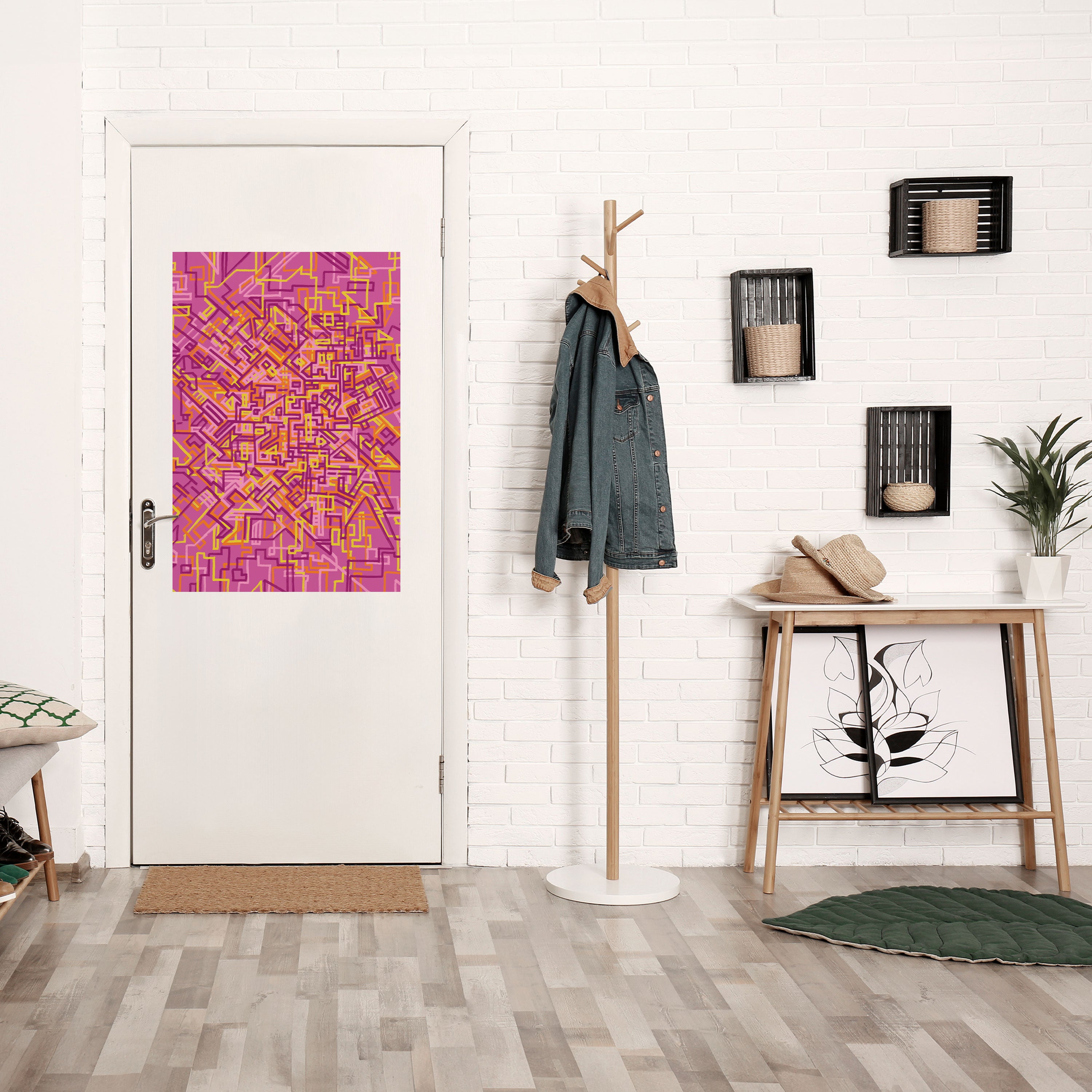 LOVELY MEMORIES Peel and Stick Vertical Poster