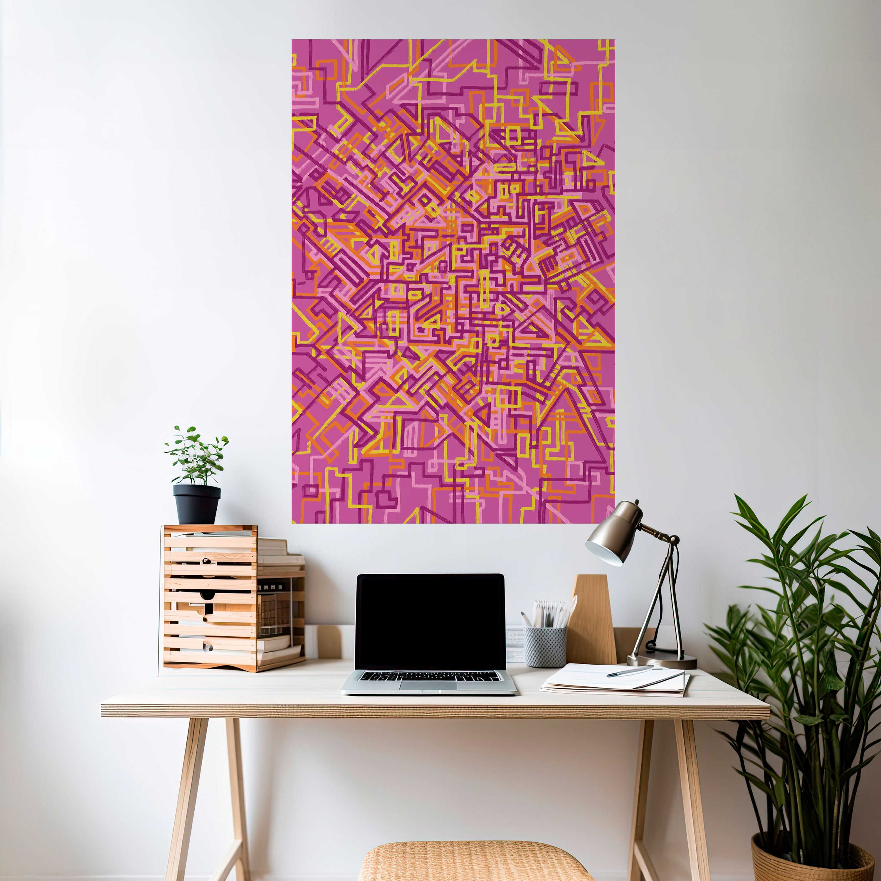 LOVELY MEMORIES Peel and Stick Vertical Poster