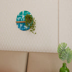 TURQUOISE RECTANGLES Διακοσμητικό Ράφι Art Shelf