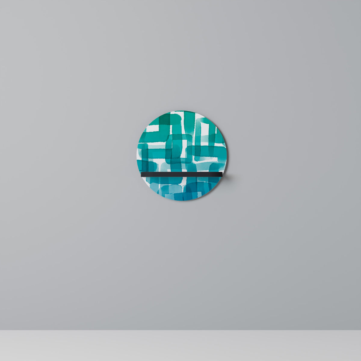 TURQUOISE RECTANGLES Διακοσμητικό Ράφι Art Shelf