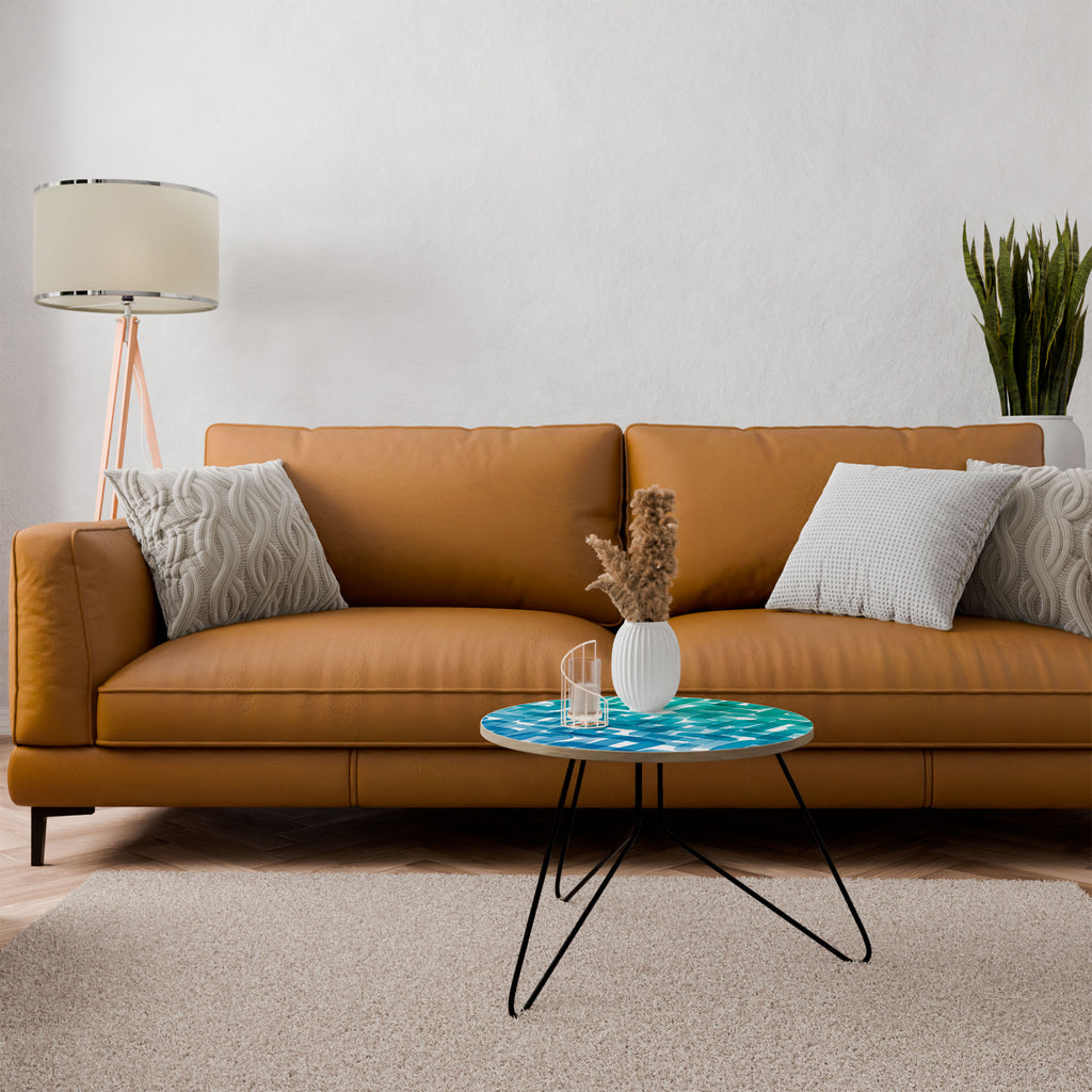 TURQUOISE RECTANGLES Coffee Table