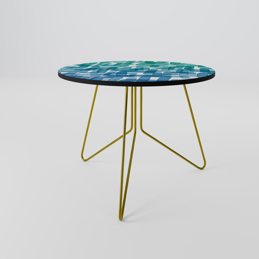 TURQUOISE RECTANGLES Coffee Table 69