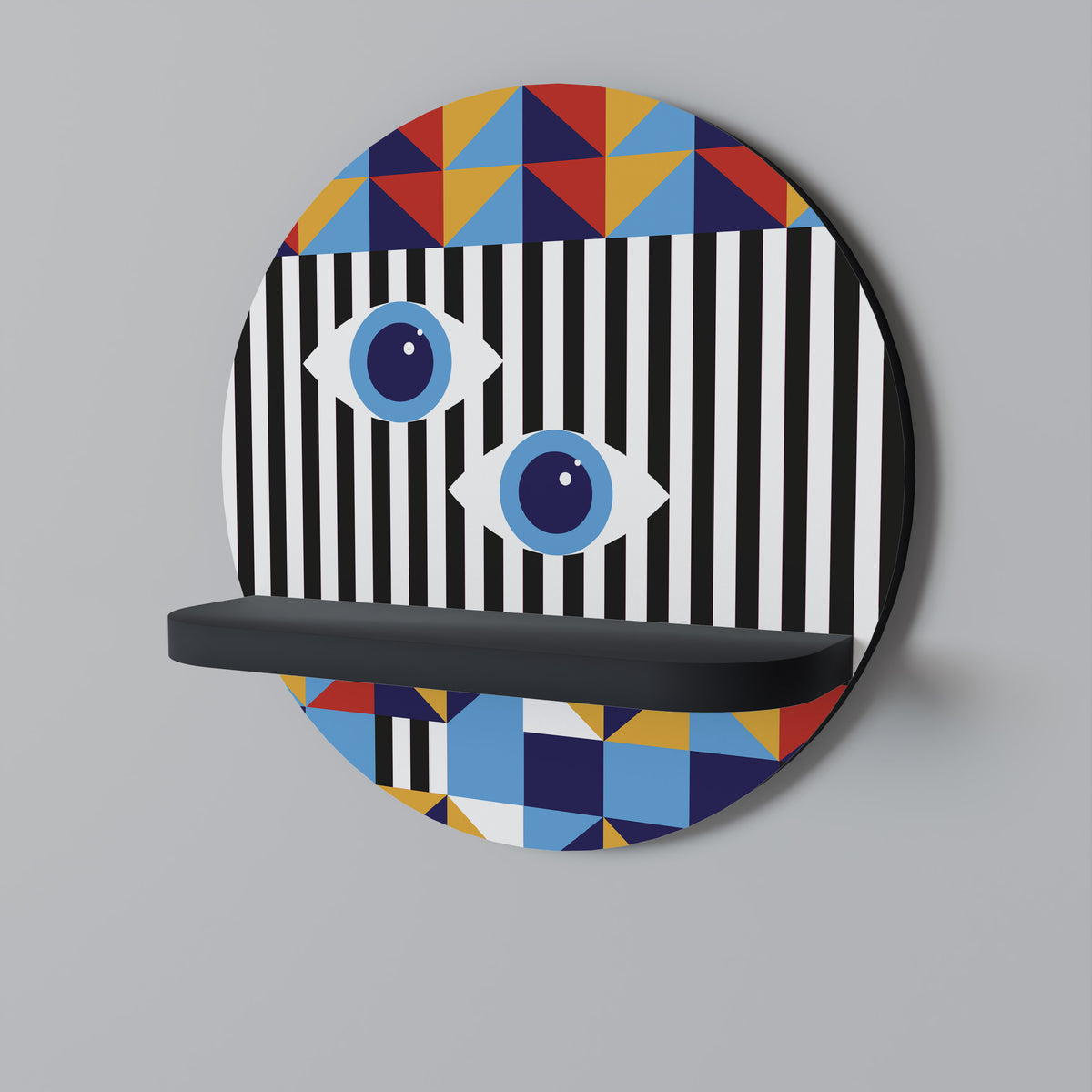 ABSTRACTION AND GEOMETRY Διακοσμητικό Ράφι Art Shelf