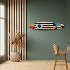 ABSTRACTION AND GEOMETRY Surfboard Decorative Panel