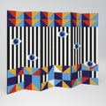 ABSTRACTION AND GEOMETRY Παραβάν με 6 πάνελ