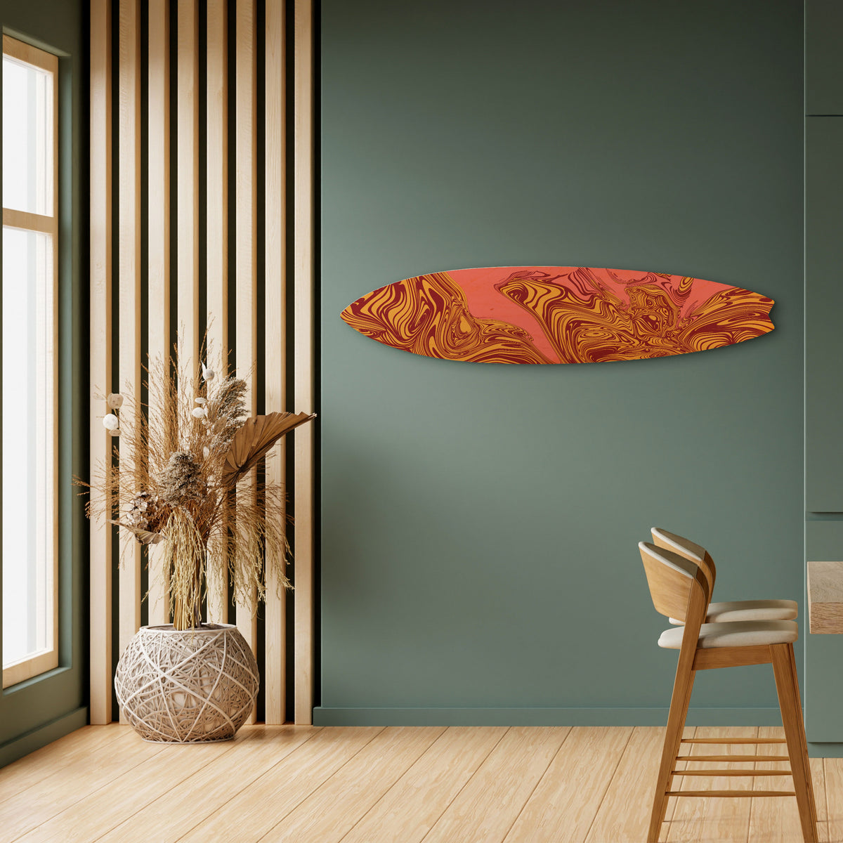 FLOATING THOUGHTS Surfboard Decorative Panel