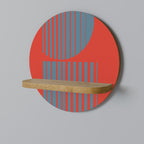 RISING GEOMETRY STARS Διακοσμητικό Ράφι Art Shelf