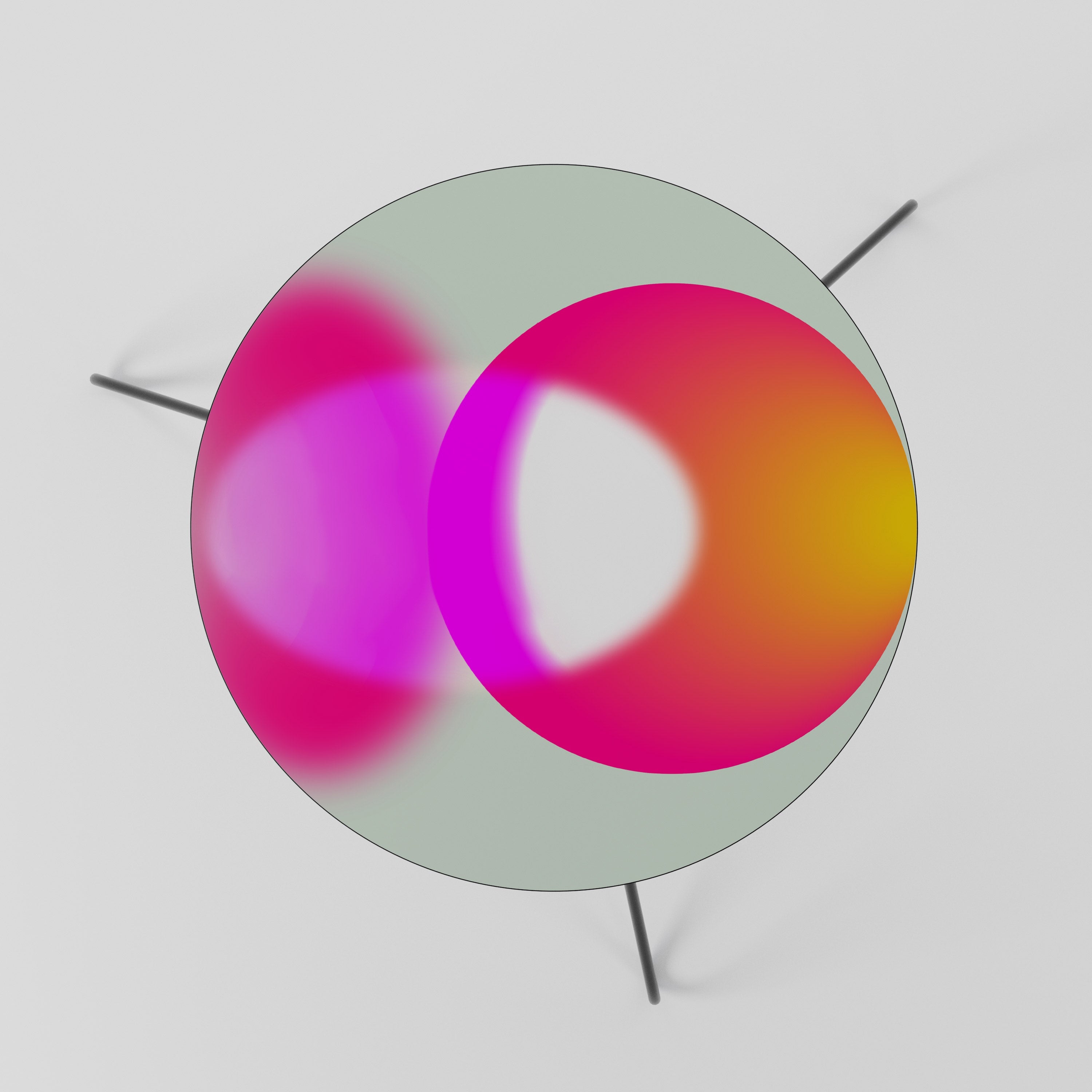 SYMPHONY OF COLORS Coffee Table 60