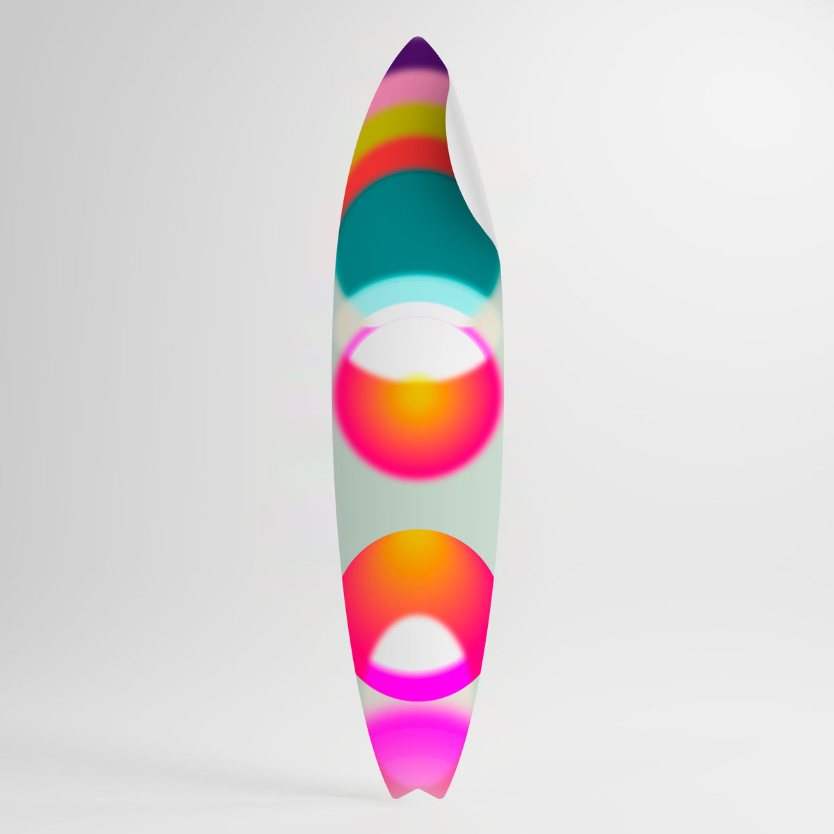 SYMPHONY OF COLORS Αυτοκόλλητη Αφίσα "Surf"