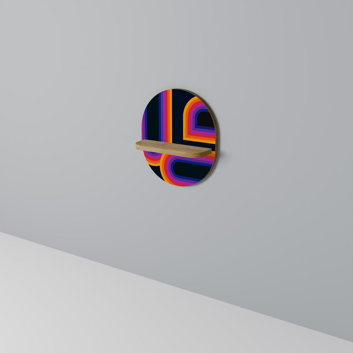 BLINDED BY THE LIGHTS Διακοσμητικό Ράφι Art Shelf