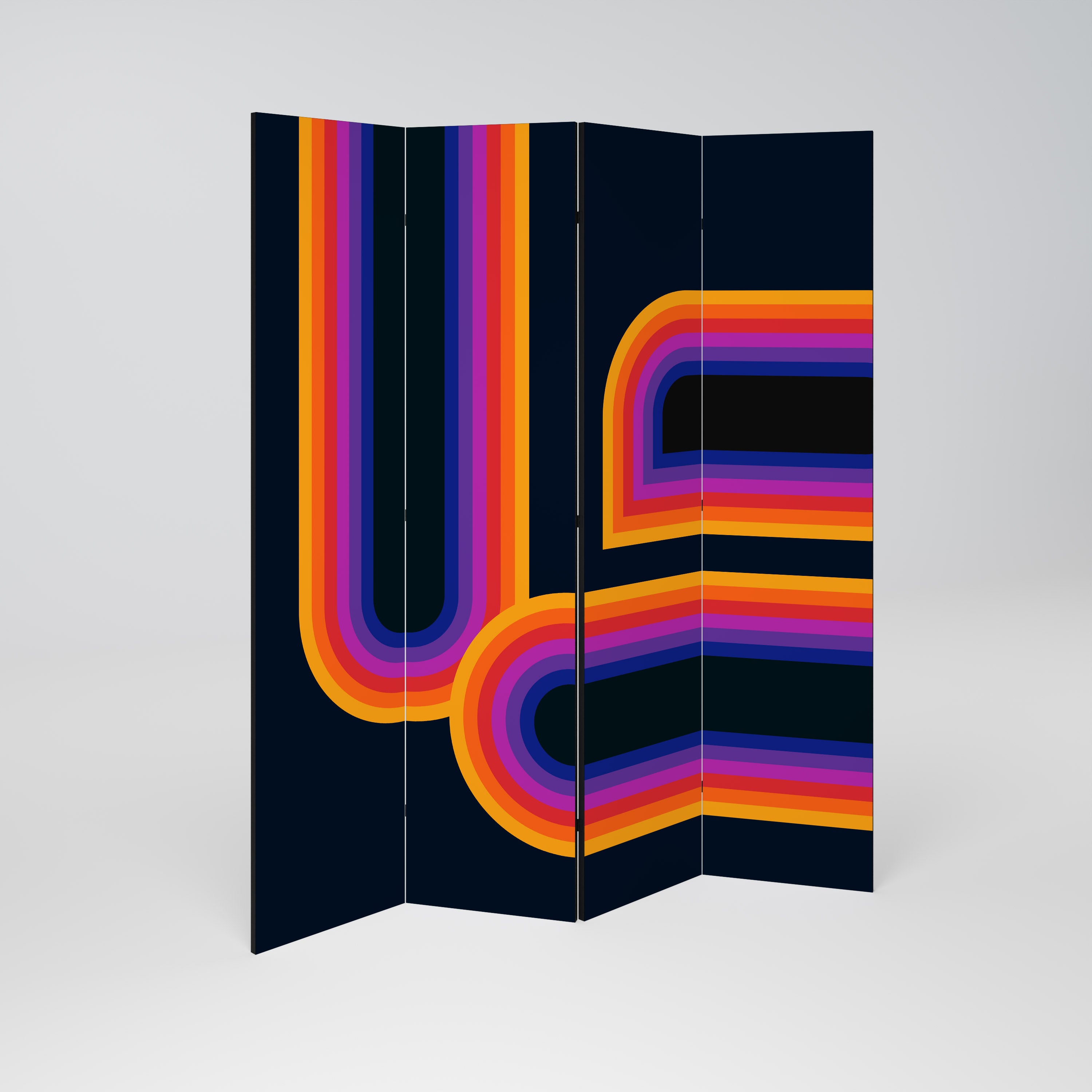 BLINDED BY THE LIGHTS Παραβάν με 4 πάνελ