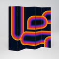 BLINDED BY THE LIGHTS 5-Panel Room Divider