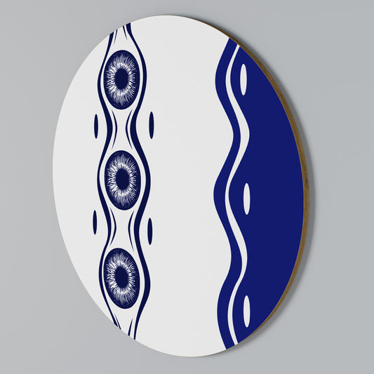 DANCE OF DESIGN Round Wall Art