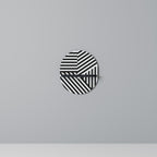 LATTICE LINES Διακοσμητικό Ράφι Art Shelf