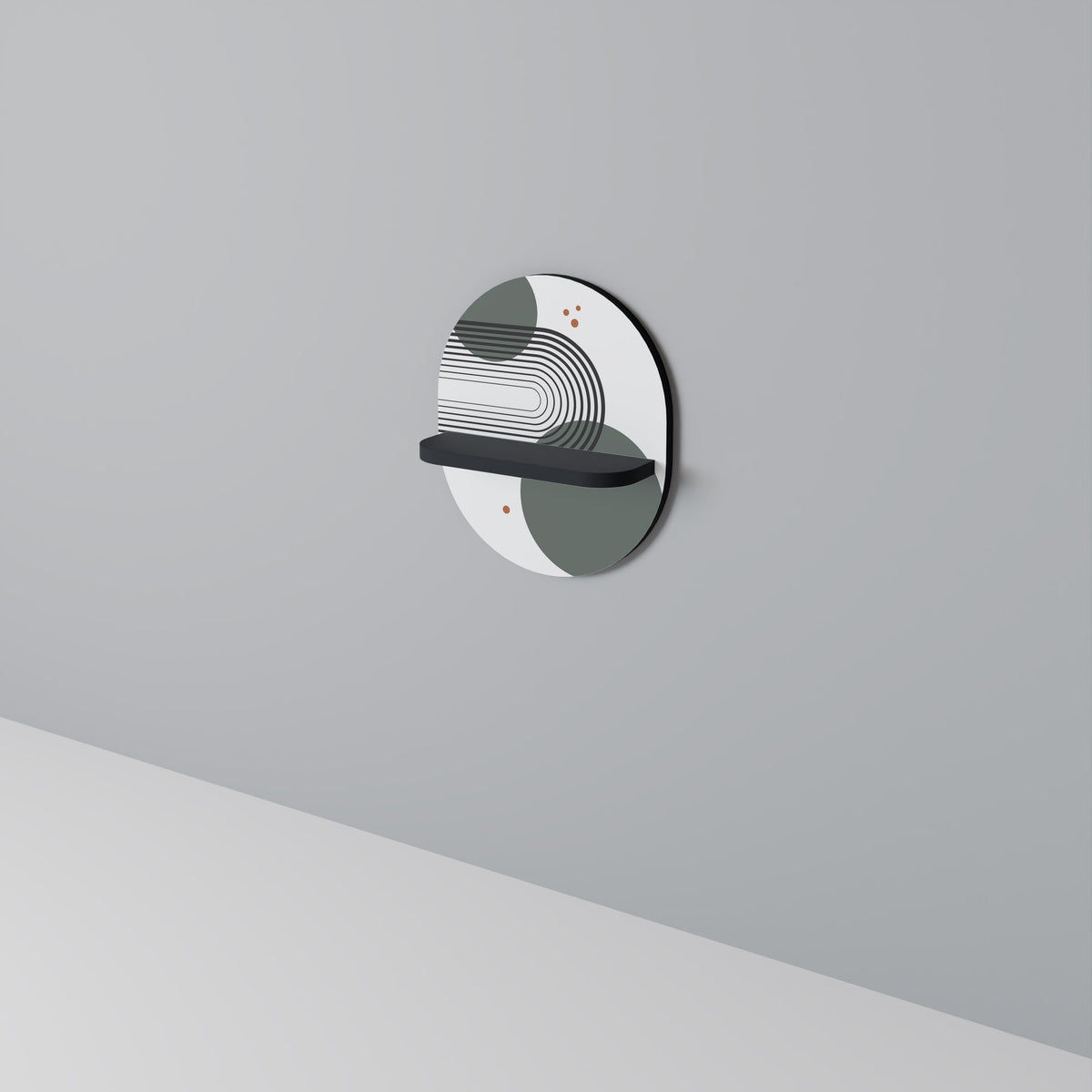 ORBITAL DECOR Art Shelf