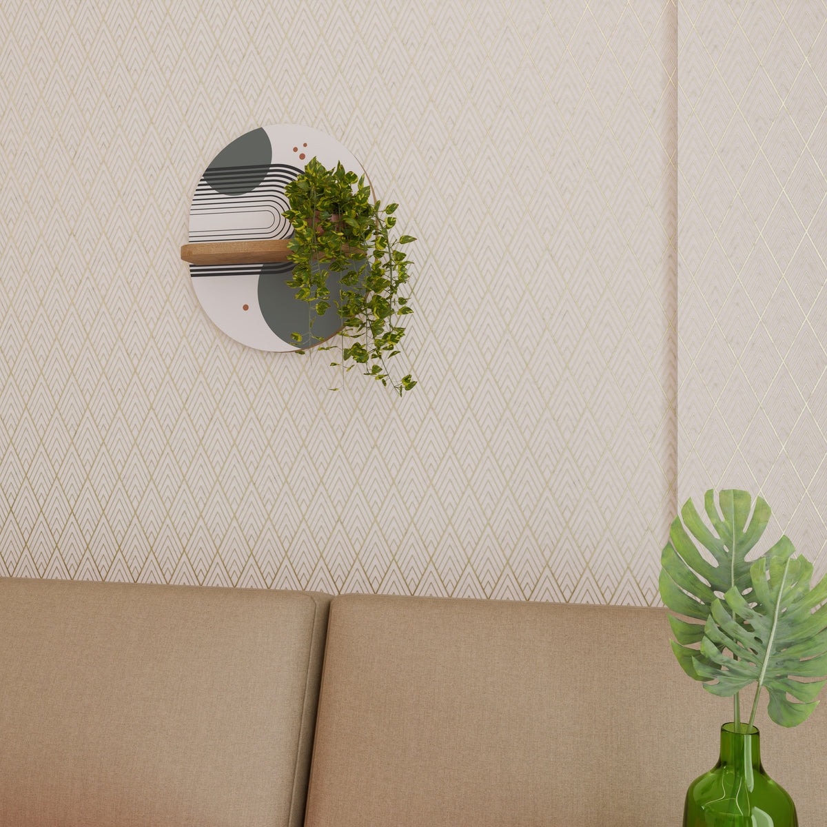 ORBITAL DECOR Διακοσμητικό Ράφι Art Shelf
