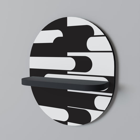 ACHROMATIC CONTRAST Art Shelf