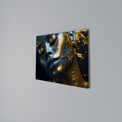 GOLDEN SERENITY Horizontal Canvas Print