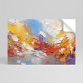 COLORFUL REVERIE Αυτοκόλλητη Αφίσα οριζόντια