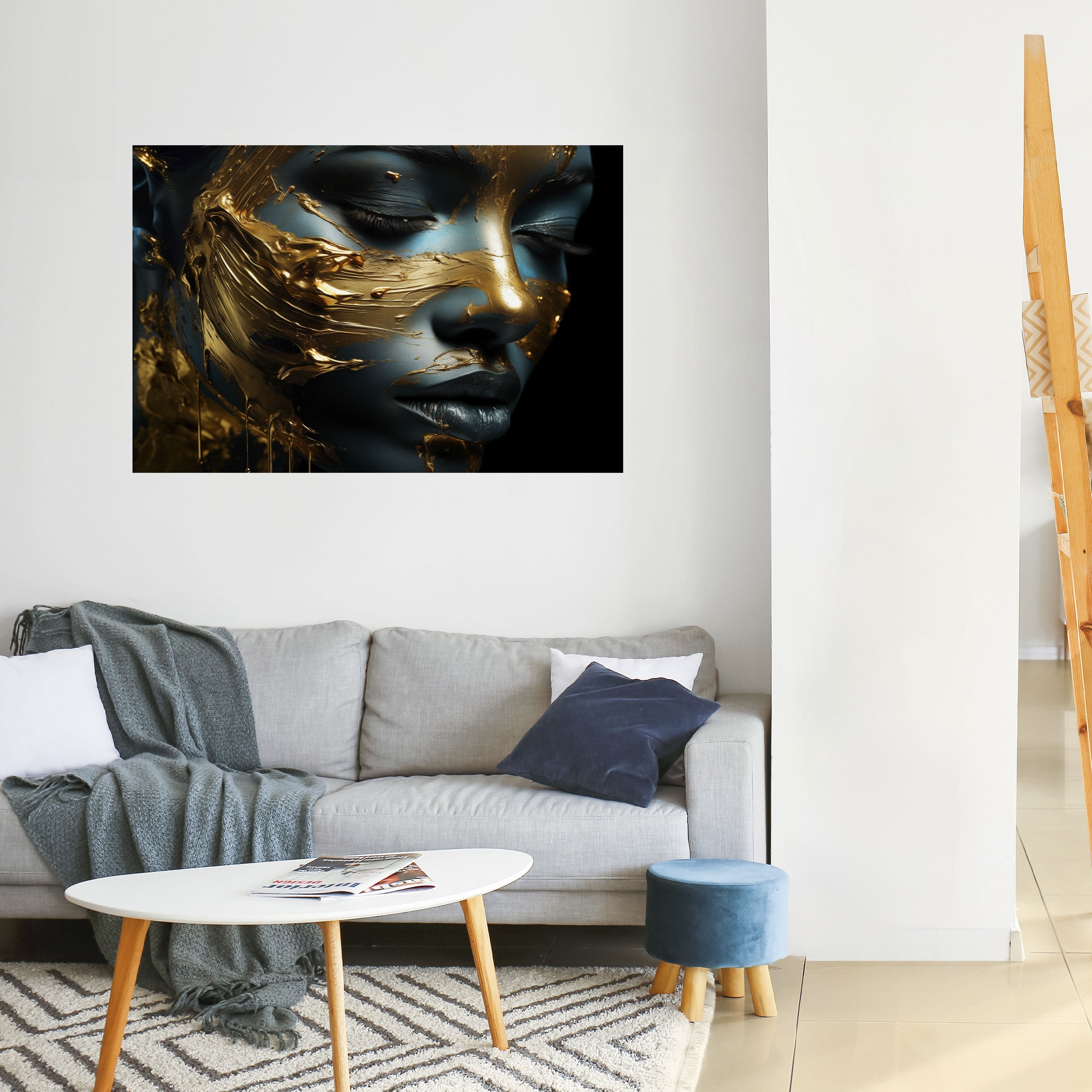 LUSTROUS BEAUTY Οριζόντια Αφίσα Peel and Stick