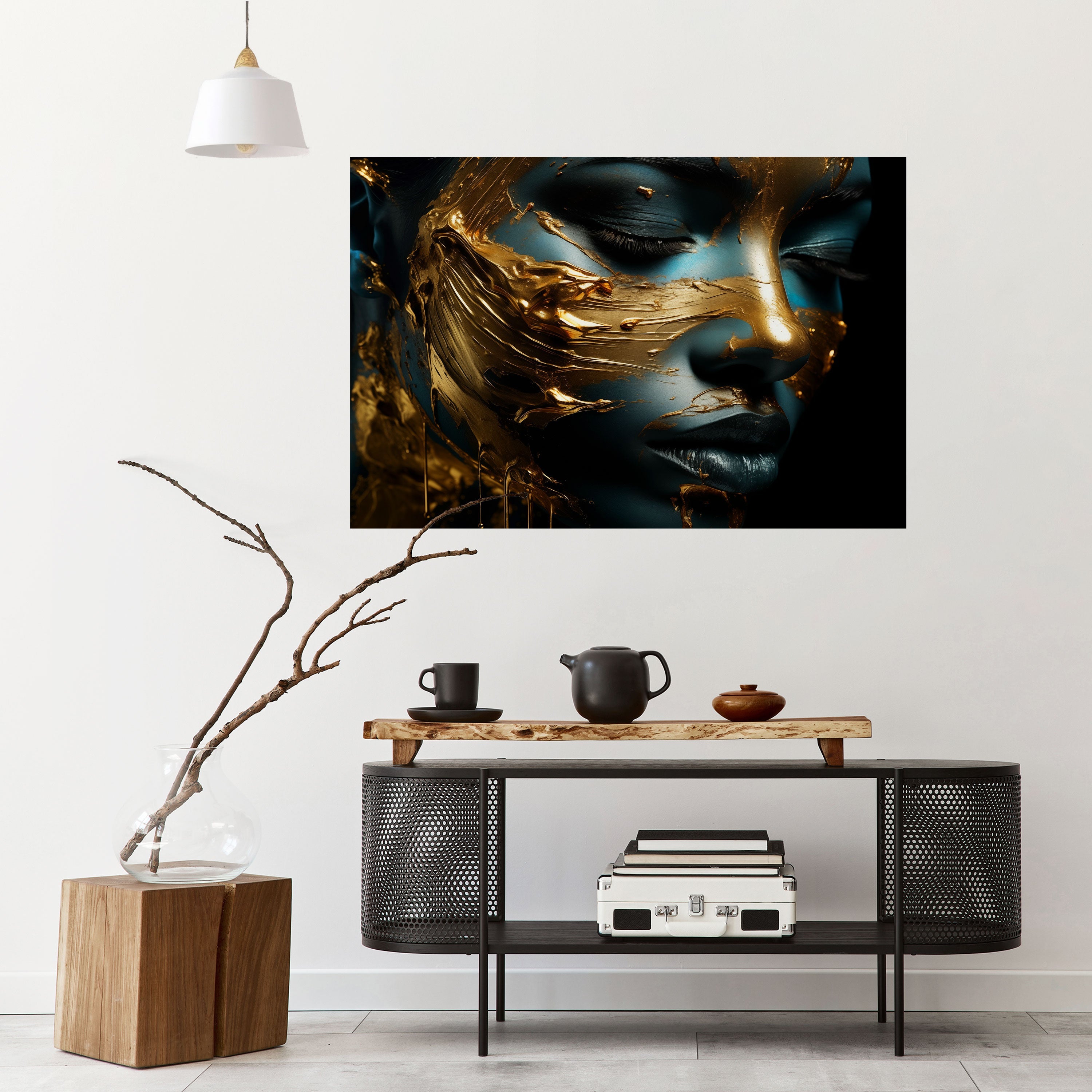 LUSTROUS BEAUTY Οριζόντια Αφίσα Peel and Stick