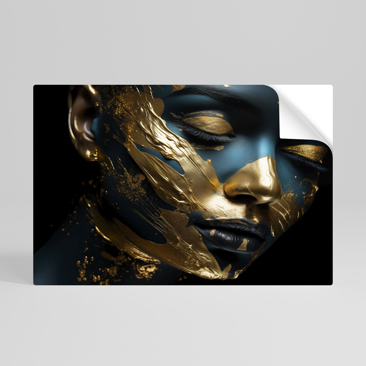 GILDED GRACE Αυτοκόλλητη Αφίσα οριζόντια