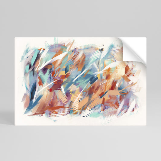 DREAMLIKE PALETTE Αυτοκόλλητη Αφίσα οριζόντια