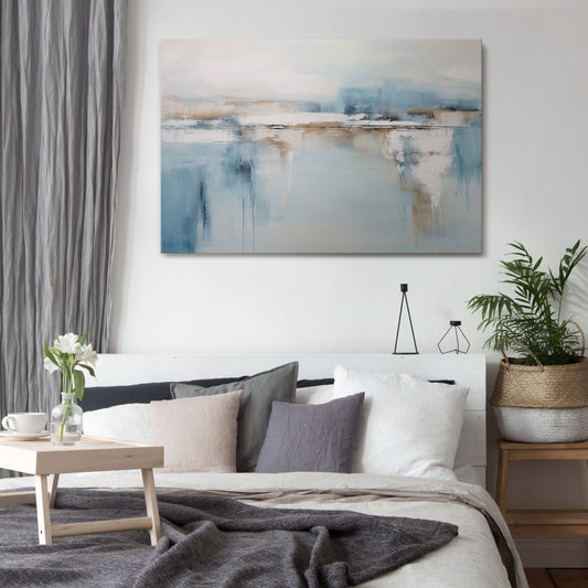 INDYGO SHADOW Horizontal Canvas Print