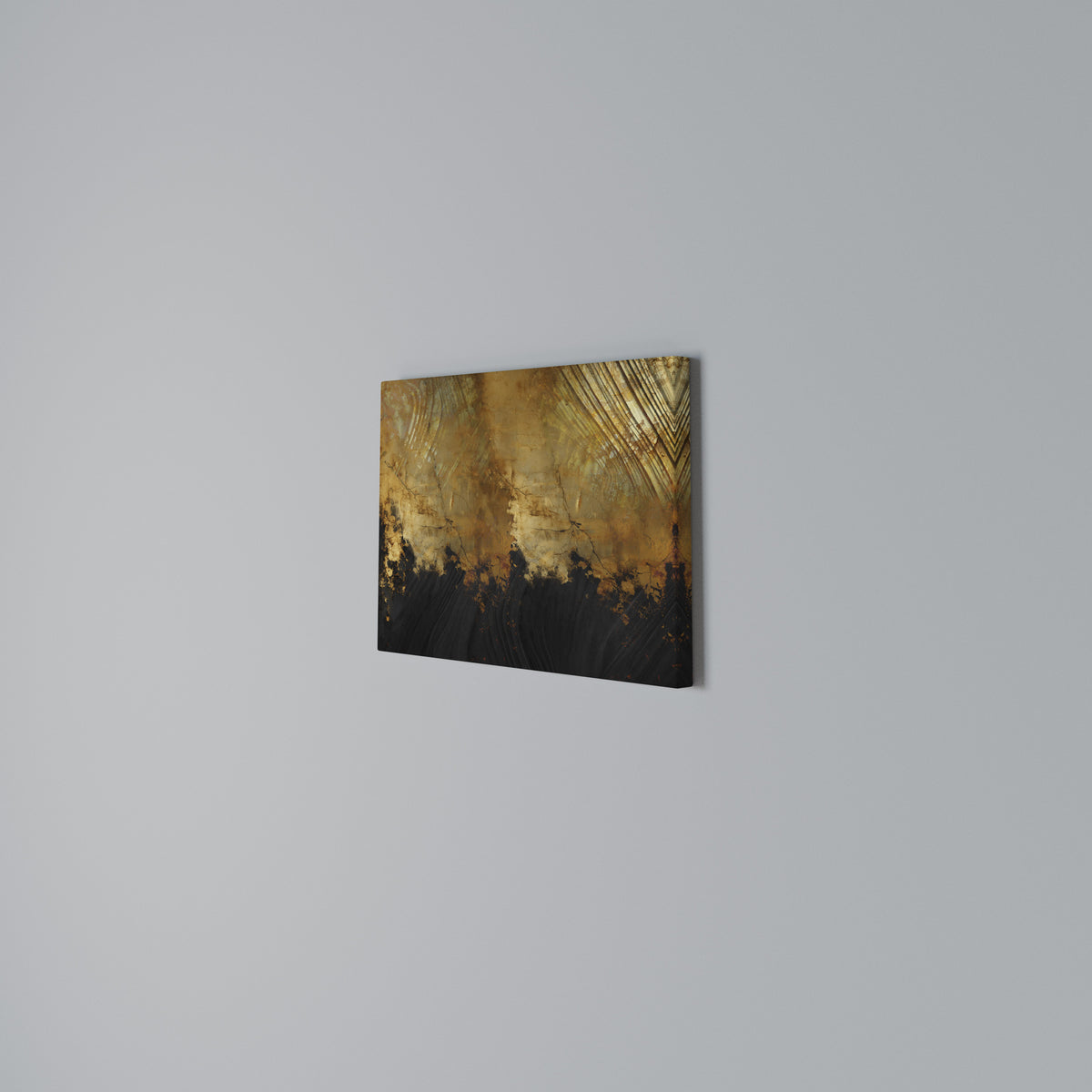 FLUID EMBER Horizontal Canvas Print
