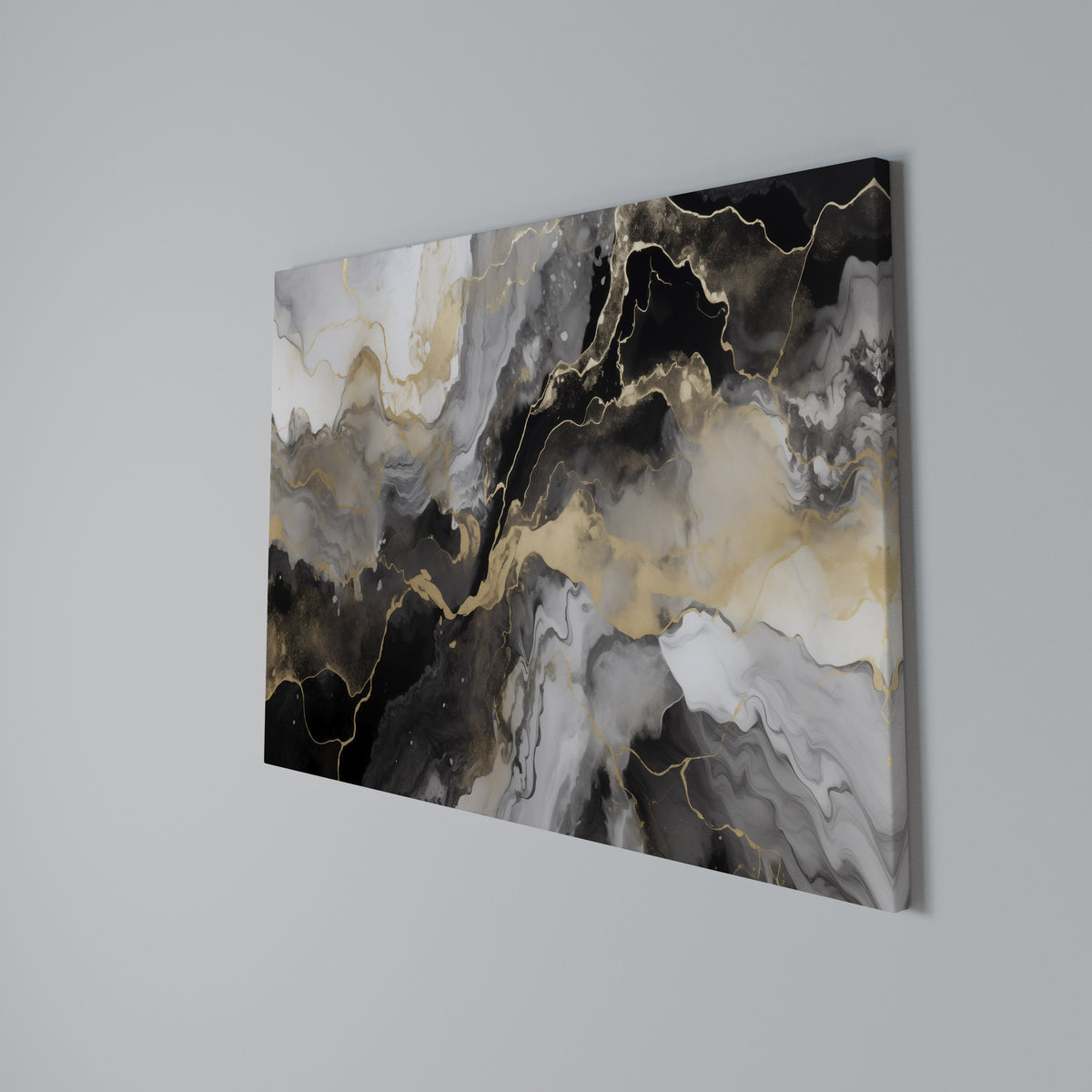 MYSTIC VEINS Horizontal Canvas Print