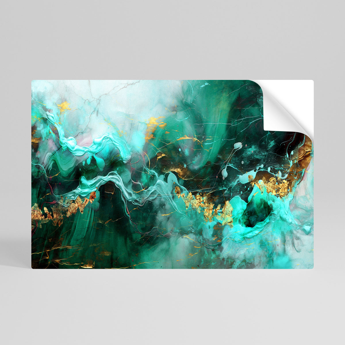 GRACEFUL WAVES Αυτοκόλλητη Αφίσα οριζόντια