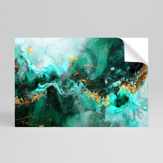 GRACEFUL WAVES Αυτοκόλλητη Αφίσα οριζόντια