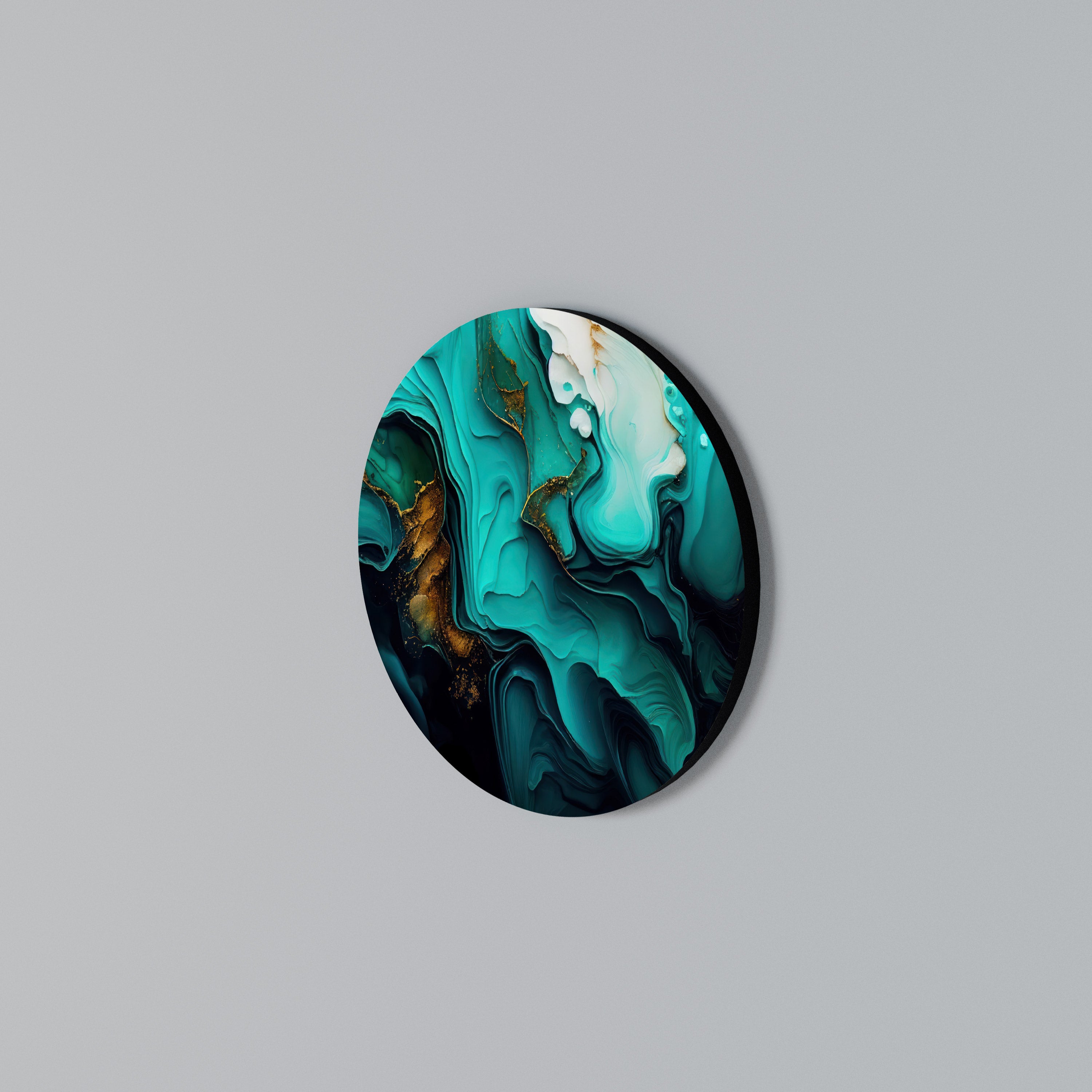 SUBLIME WHIRLS Στρογγυλός πίνακας ζωγραφικής