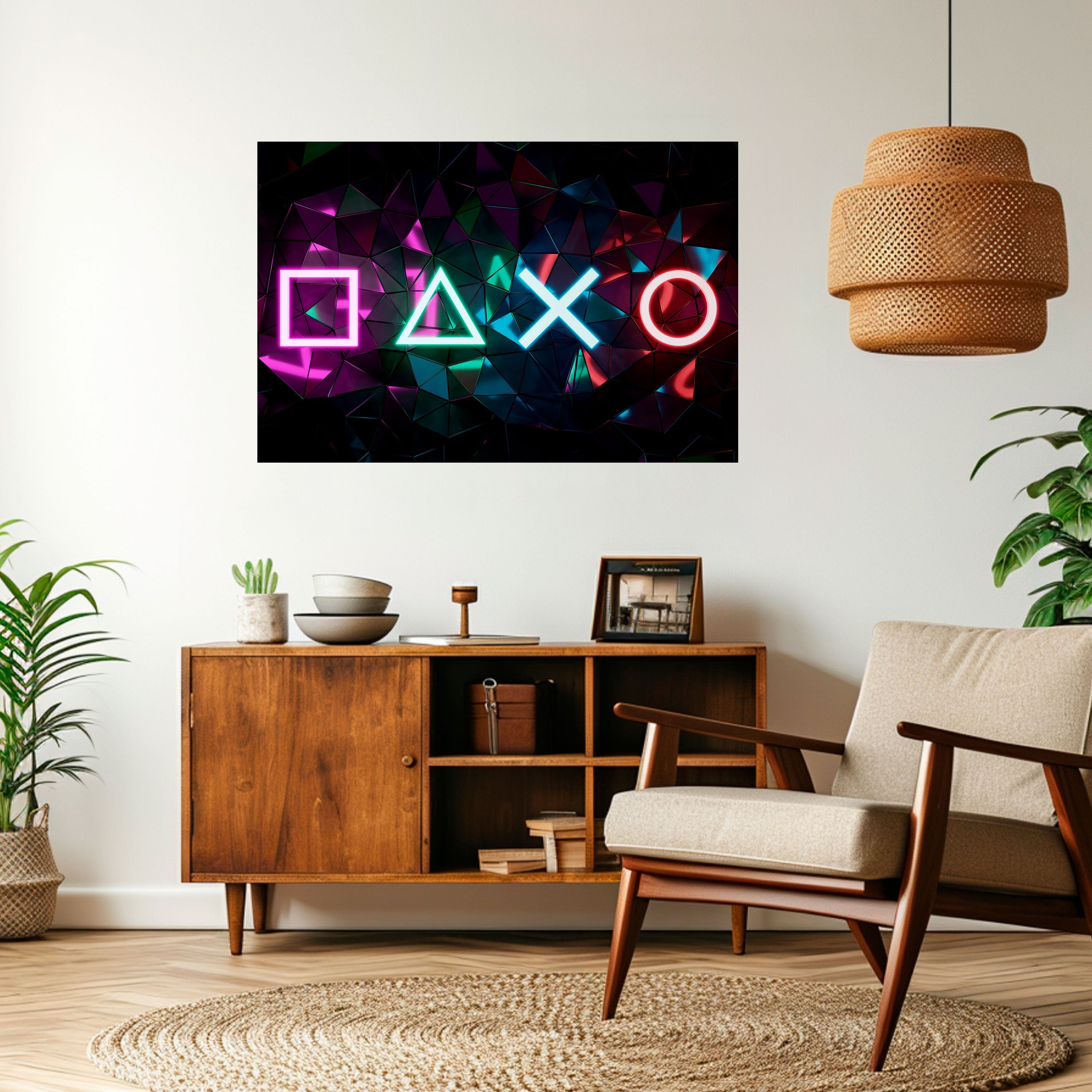 Οριζόντια αφίσα με το εικονίδιο INFINITY ICON, ξεκολλώντας και κολλώντας