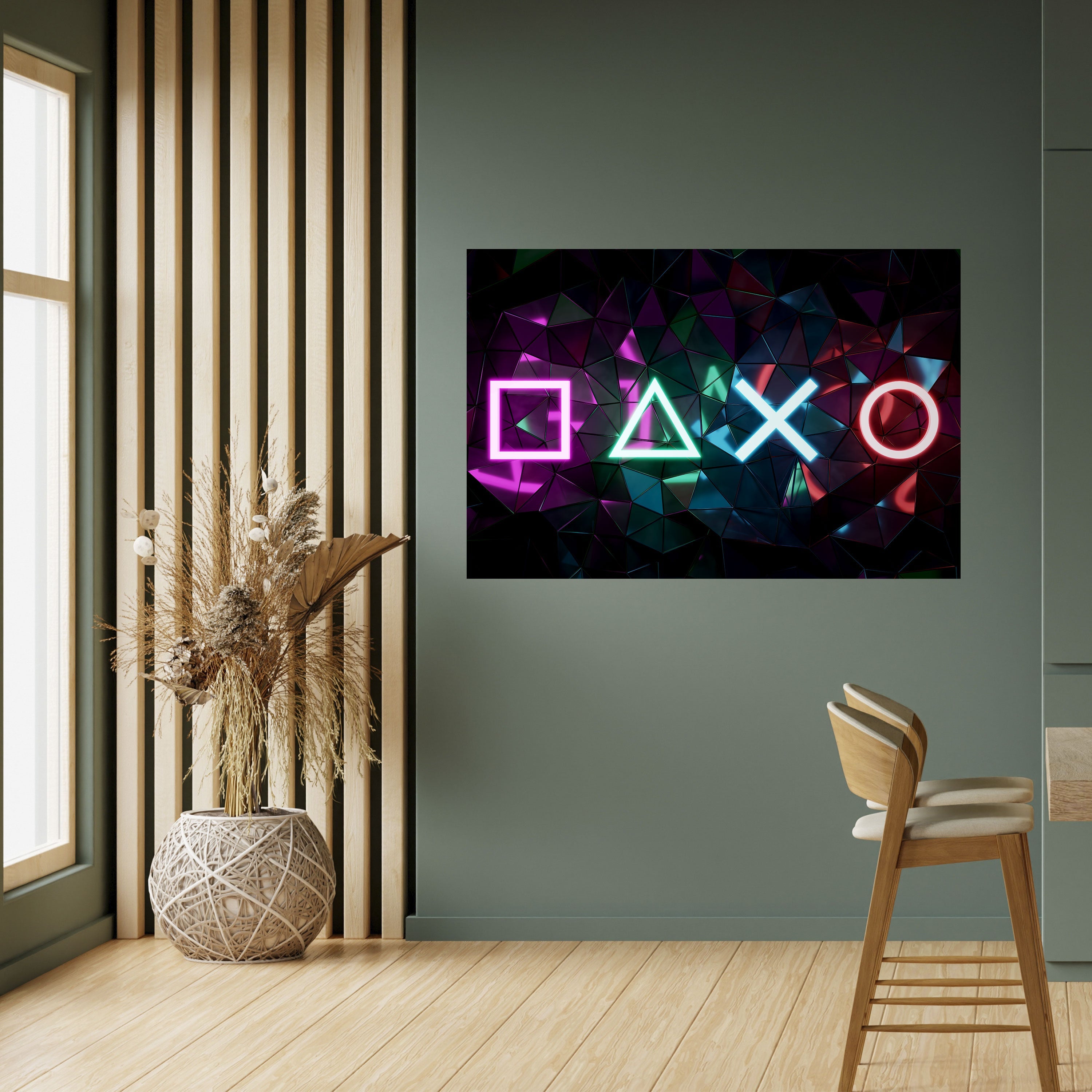 Οριζόντια αφίσα με το εικονίδιο INFINITY ICON, ξεκολλώντας και κολλώντας