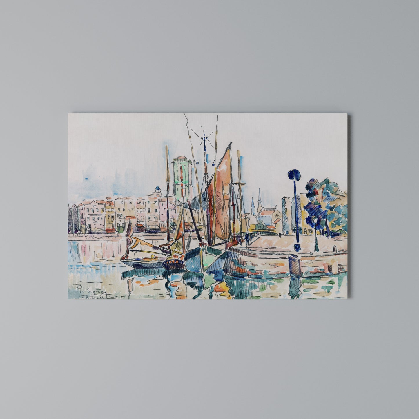 LA ROCHELLE Horizontal Canvas Print