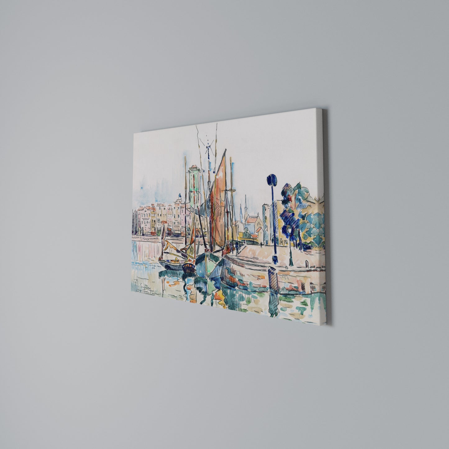 LA ROCHELLE Horizontal Canvas Print