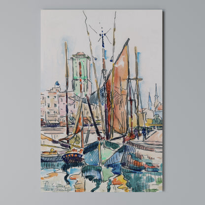 LA ROCHELLE Κατακόρυφος Πίνακας σε Καμβά