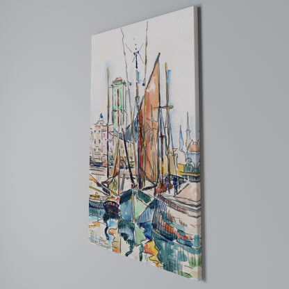 LA ROCHELLE Κατακόρυφος Πίνακας σε Καμβά